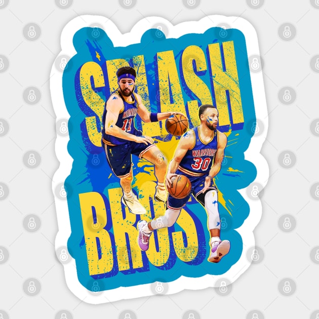 Splash Bros Paint Sticker by RetroVania